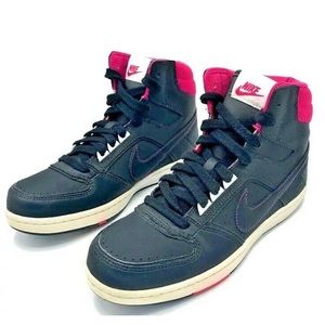Nike Sensory Motion Womens Black & Pink High Tops